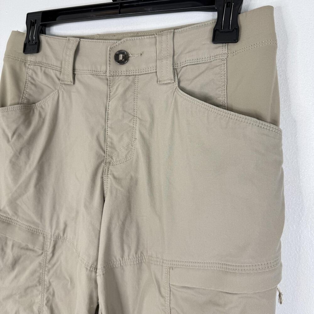 5.11 Pants Womens 4 Beige Cargo Hiking Tactical Outdoor Workwear Pockets Twill